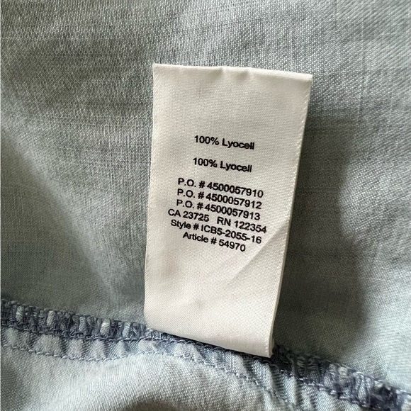 Aritzia Community Lyocell Button Down Shirt - Picture 6 of 6